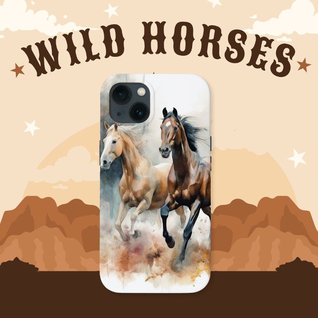 iPhone / iPad do Cavalo Selvagem Ocidental (Criador carregado)