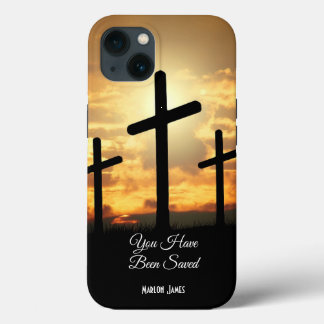 iPhone personalizado 13 Caso de Christianity Cross