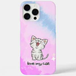 iPhone rosa Cat / iPad case