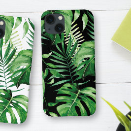 iPhone verde folha tropical / iPad case