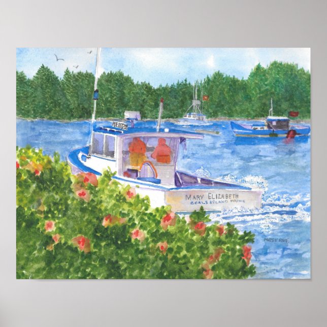 Ir para a Venda de Lagostas é Maine Poster (Frente)