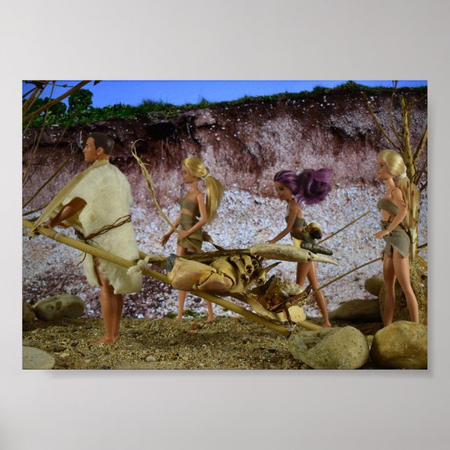 Ir para casa depois da caça. poster (Frente)