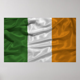 Ireland Flag Poster