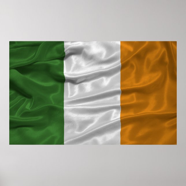 Ireland Flag Poster (Frente)