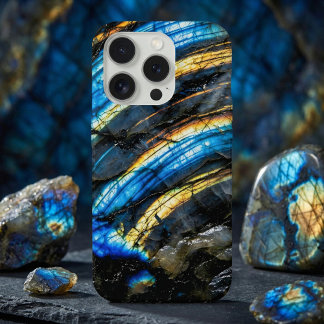 Iridescent Labradorite Stone Flash