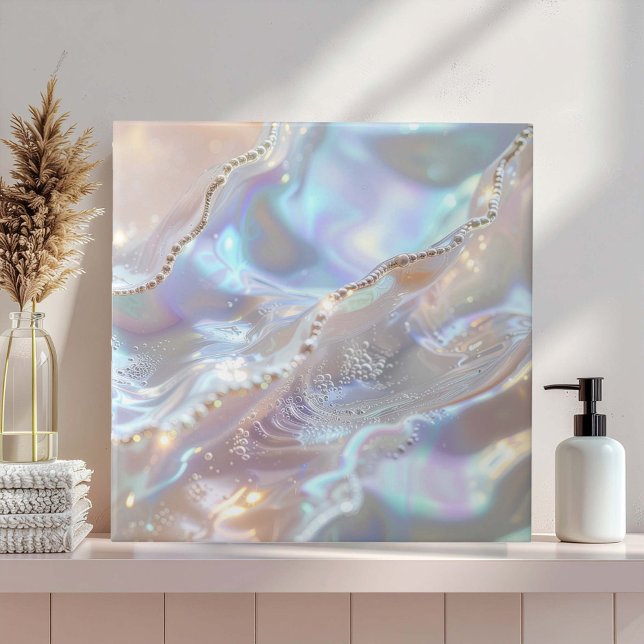 Iridescent Mother of Pearl Abstract ID1173b (Criador carregado)