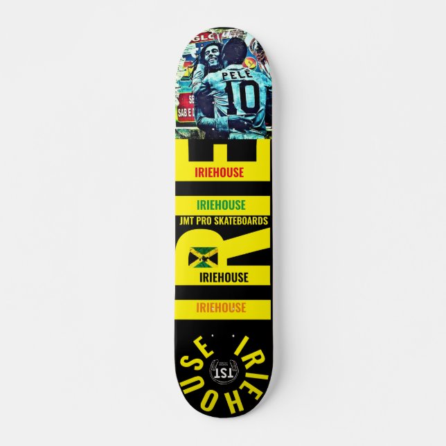 IRIE HOUSE JMT 7, 3/4", skateboard Deck (Frente)