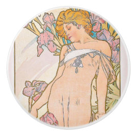 Iris (1897) apresentada por Alphonse Mucha