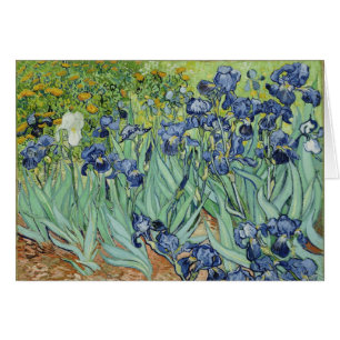 Íris - cartão de Van Gogh