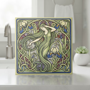 Íris e Musa Art Nouveau Pad#5 ID1193