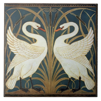 Iris E Rush Swans Walter Crane Swans