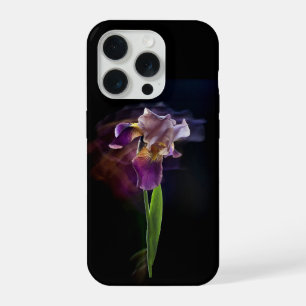 Íris Floral Abstrata – Arte Floral Elegante