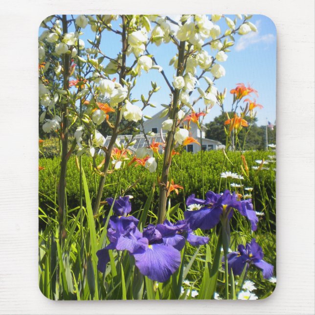 Iris N Daylily Mousepad (Frente)