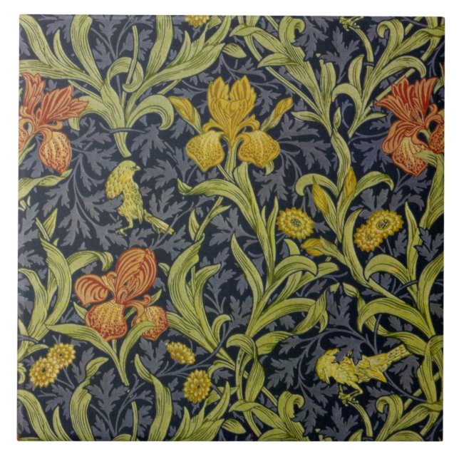 Iris Pattern (por William Morris) (Frente)