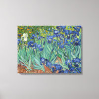 Íris por canvas de Van Gogh