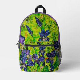 Iris Trim roxo da mochila