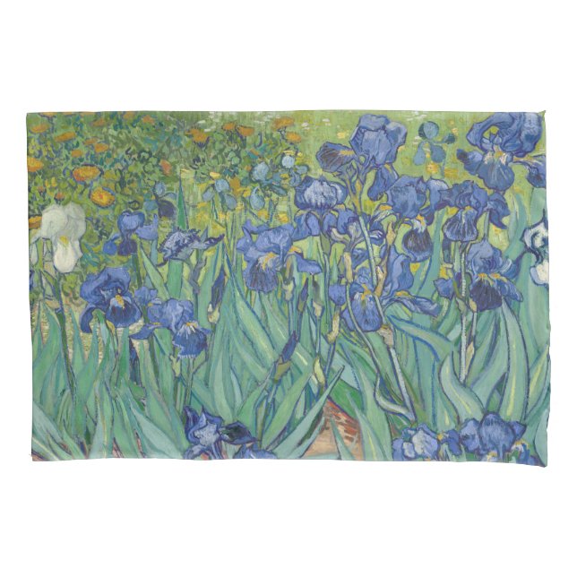 Irises, Floral Oil Painting, Vincent Van Gogh (Frente)