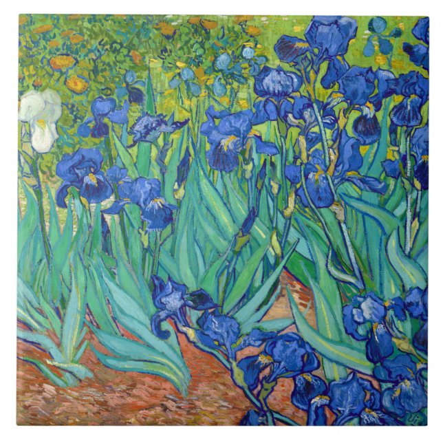Irises, Vincent van Gogh (Frente)