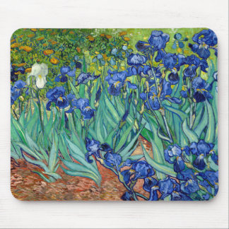 Irises Vincent van Gogh Painting Mousepad