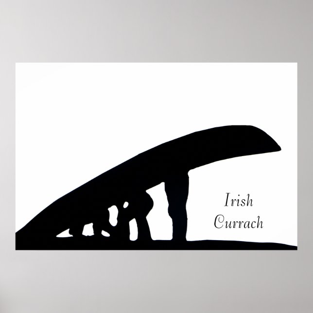 Irish Currach Poster (Frente)