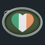 Irish Heartflag bcnt<br><div class="desc">Irish Heartflag Belt Buckle Design © Trinkets and Things 2017 - AHP Design. Todos os Direitos Reservados.</div>