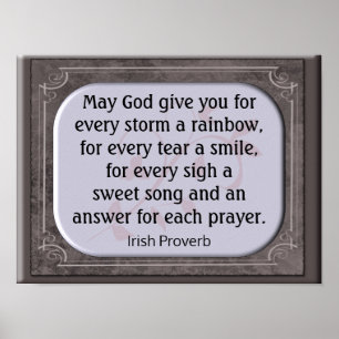 Irish Proverb - Impressão