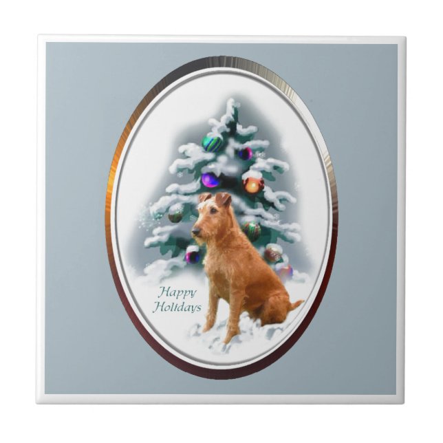 Irish Terrier Christmas (Frente)