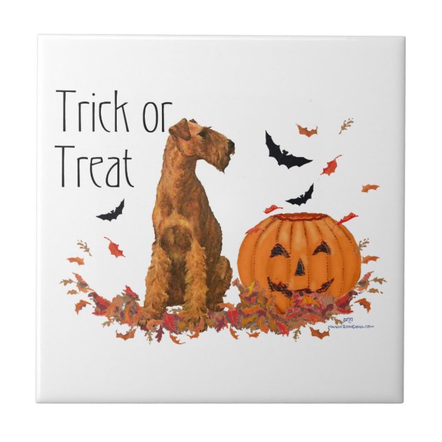 Irish Terrier Halloween (Frente)