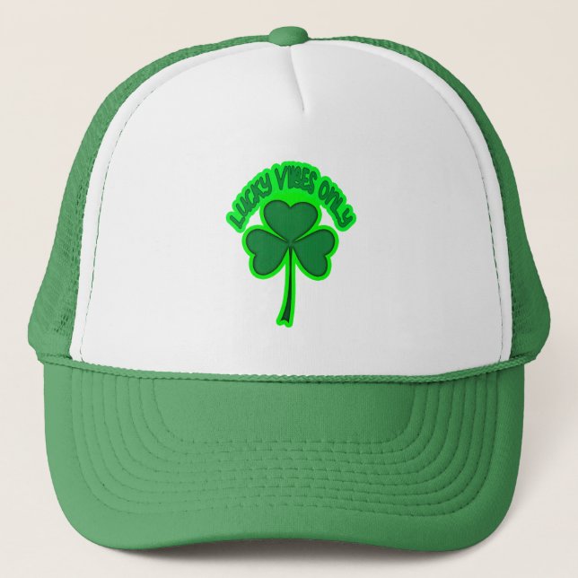 Irish Vibes St Patrick’s Day Shirt – boné (Frente)