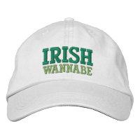IRISH WANNABE INCORPORADO BONÉ BASEBALL