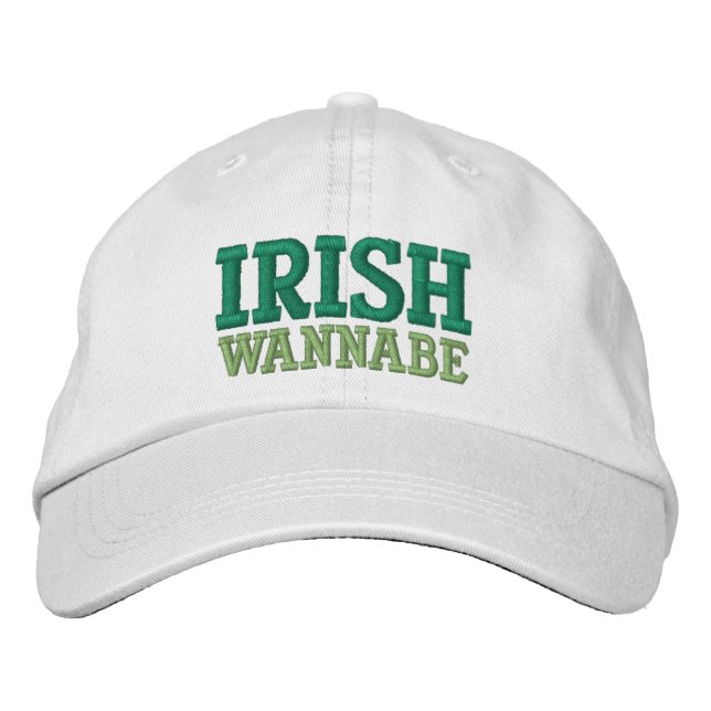IRISH WANNABE INCORPORADO BONÉ BASEBALL (Frente)
