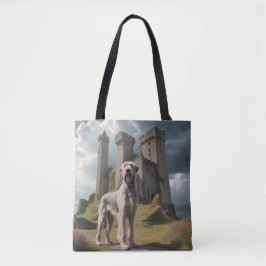 Irish Wolfhound Elegante Tote Bag