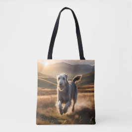 Irish Wolfhound Elegante Tote Bag