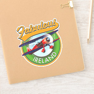 Irlanda fabulosa adesivo de viagem.