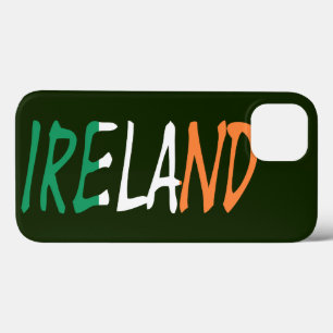 Irlanda sobreposta ao navio Irish Flag