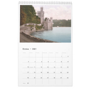 Irlanda Vintage, imagens antigas calendário irland