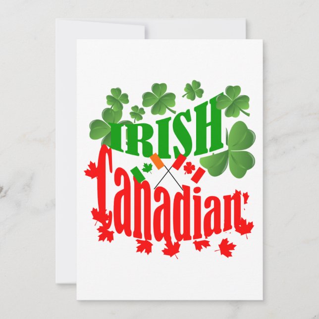 Irlandês canadense (Frente)