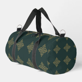 ⭐ ⭐ ⭐ ⭐ ⭐ irlandês Celtic Knot - Dourado Verde