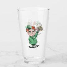 Irlandês Cheers! Copo de vidro