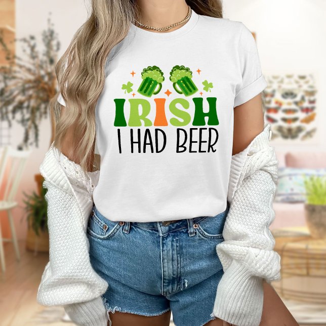 Irlandês Eu Tinha Camisa De Cerveja, Dia de São Pa (Criador carregado)