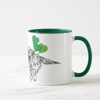 Irlandês para uma caneca do dia
