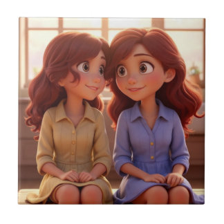 Irmã Bond – Ilustração de Irmãs Bonitas Arte