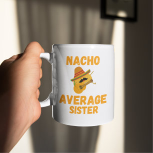 Irmã não mediana, caneca de café