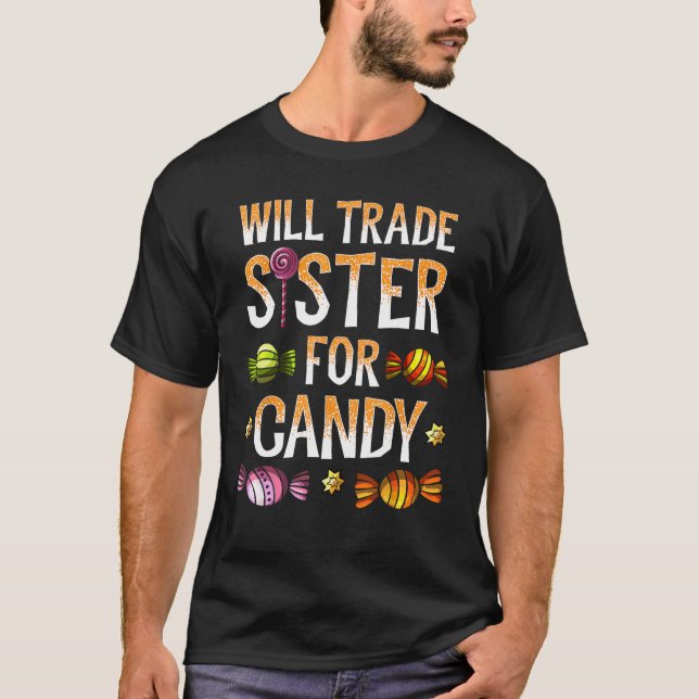 Irmã Trocará Camisa De Camisa De Candy Irmão De Ha (Frente)
