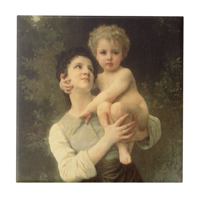 Irmão e Irmã de William Adolphe Bouguereau (Frente)