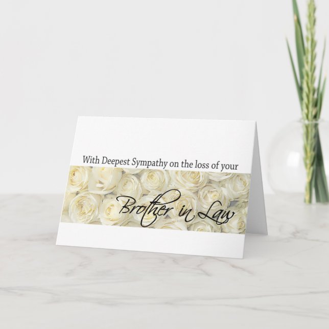 Irmão na lei perde o Cartão de rosa de Simpatia (Frente)