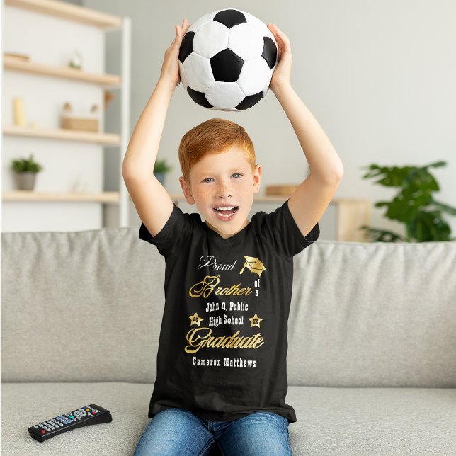 Irmão Orgulhoso do Nome do Formando | Graduação es (Criador carregado)