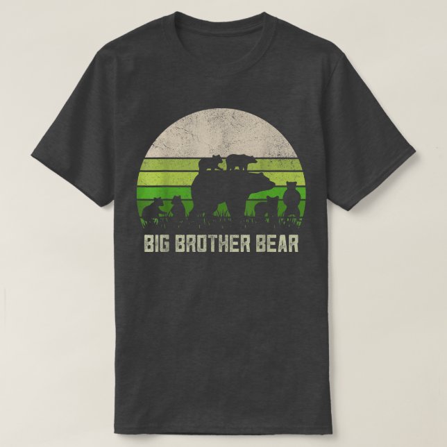 Irmãos Camisas De Irmãos, 6 Cub Bro Sis Big Br (Frente do Design)