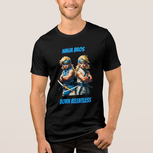 Irmãos Ninja Nascidos Implacáveis  (Frente)
