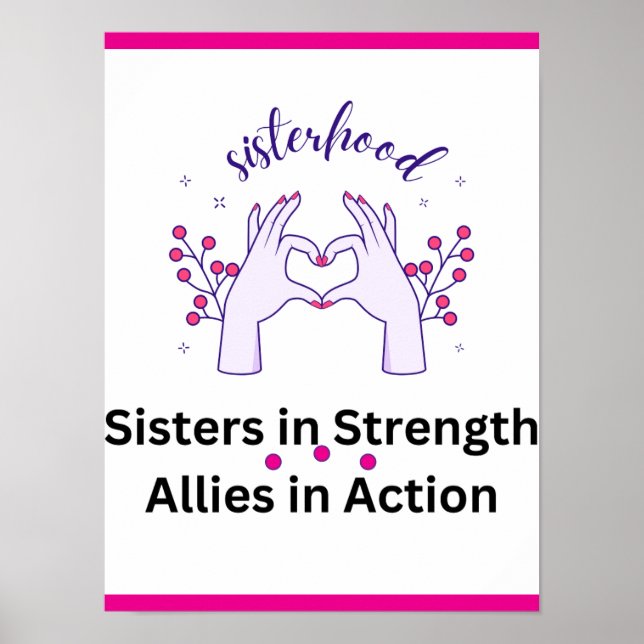 Irmãs Em Força Poster (Frente)